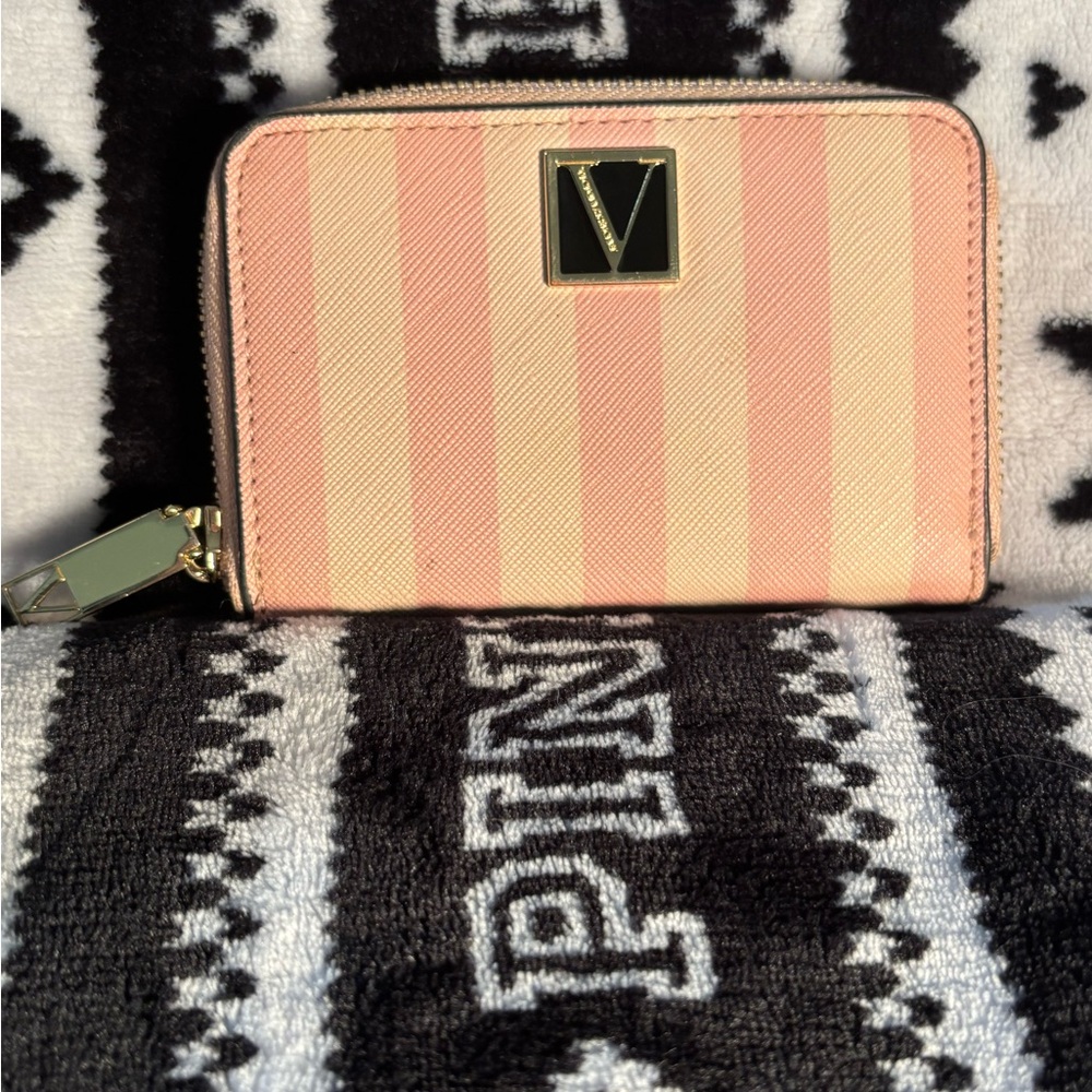 VS Striped Mini Wallet